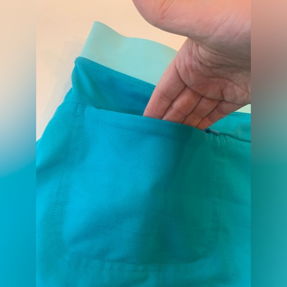 Lands End athletic tennis skirt women’s size XL, elastic shorts (T) - Picture 5 of 7